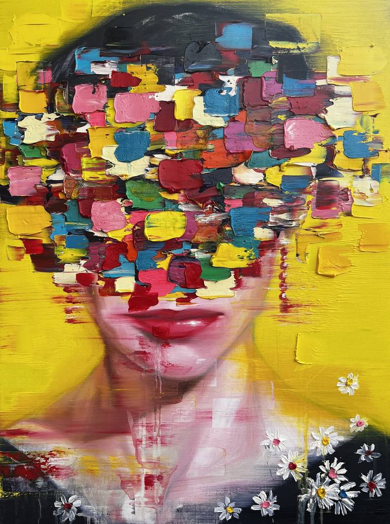 image-face(model) Painting by GyoBeom An | Saatchi Art