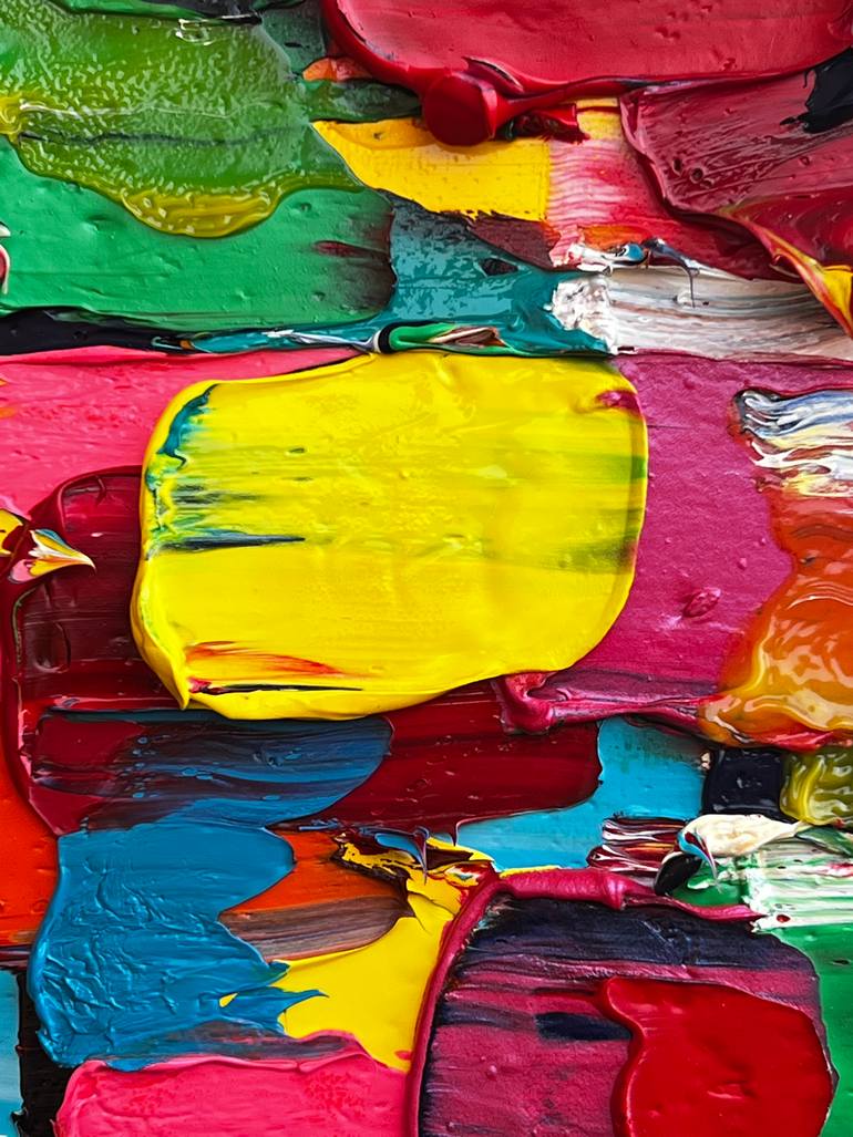 Original Abstract Expressionism Body Painting by Gyobeom An