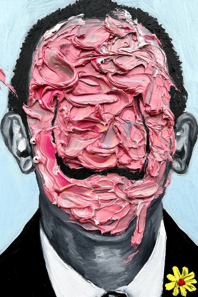 Original Abstract Expressionism Body Paintings by Gyobeom An