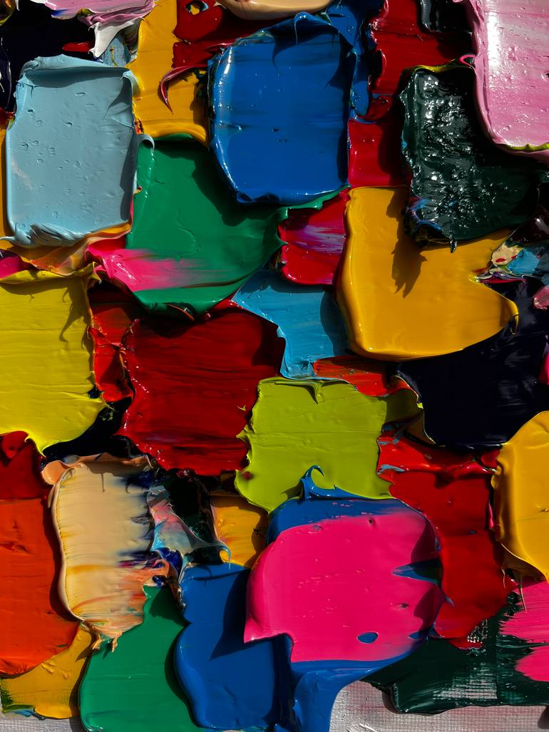 Original Abstract Expressionism Body Painting by Gyobeom An