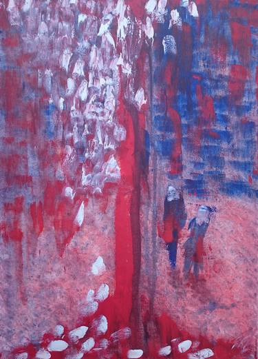 Original Abstract Expressionism Time Paintings by Marux Marius