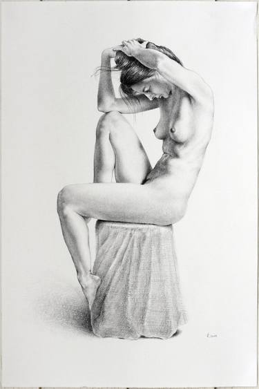 Print of Nude Drawings by Robert Stollar