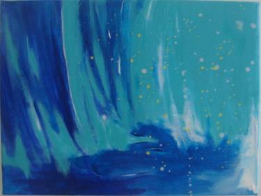 Print of Abstract Water Paintings by Livia Ray