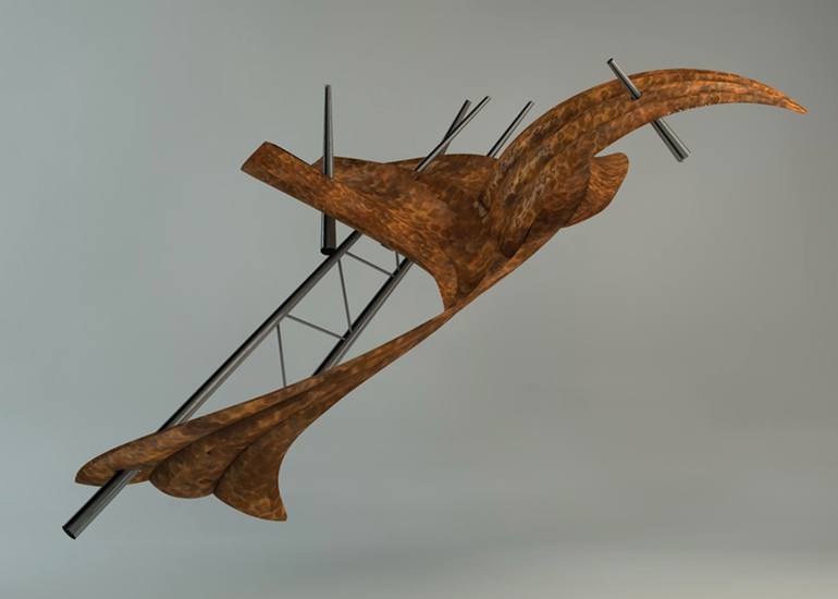 Original Abstract Sculpture by Brenda Councill