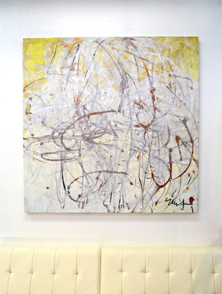 Original Abstract Expressionism Abstract Painting by Michelle Neifert