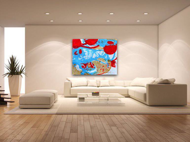 Original Abstract Expressionism Abstract Painting by Michelle Neifert