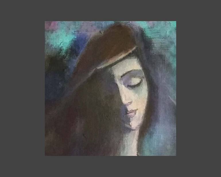 Original Figurative Women Painting by Elchin Bunyatov