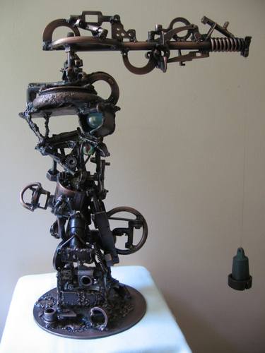 Original Science/Technology Sculpture by Marcelo Bohm