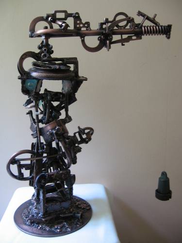 Original Abstract Sculpture by Marcelo Bohm