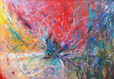 Original Abstract Paintings by Alicia Oronoz