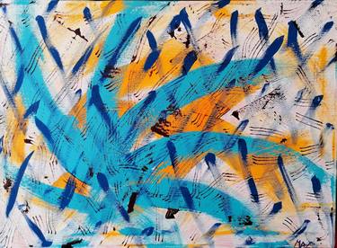 Original Abstract Paintings by Marco Antonio Curti