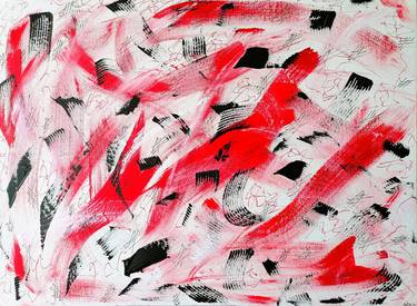 Original Abstract Painting by Marco Antonio Curti