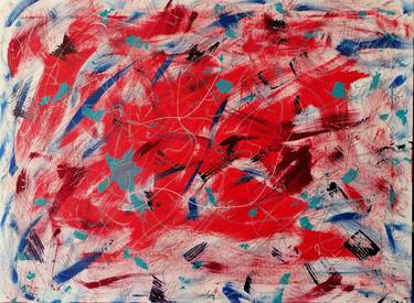 Original Abstract Painting by Marco Antonio Curti