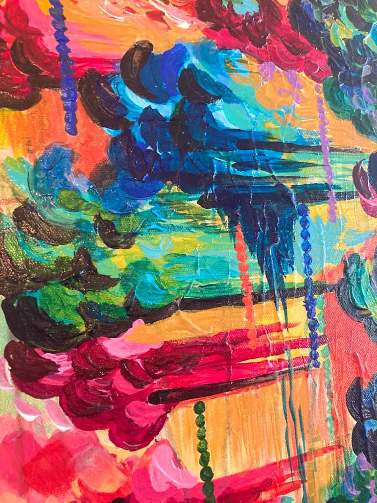 Original Expressionism Abstract Painting by Julia Disano