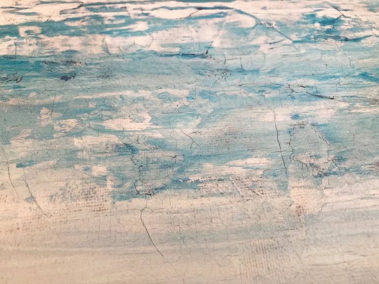 Original Abstract Seascape Painting by Julia DiSano