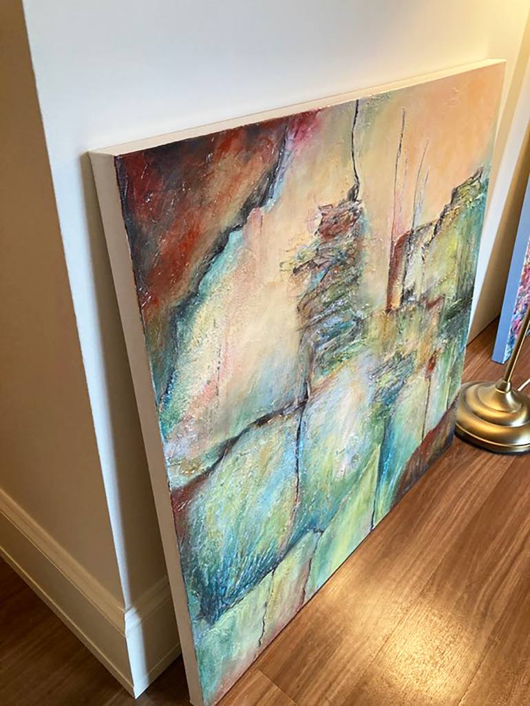 Original Abstract Landscape Painting by Julia DiSano