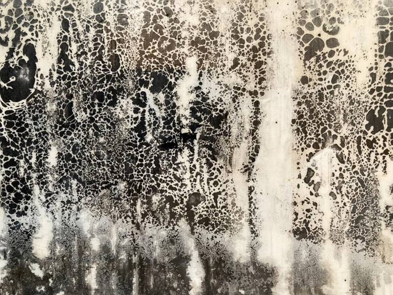 Original Abstract Expressionism Abstract Painting by Julia Disano