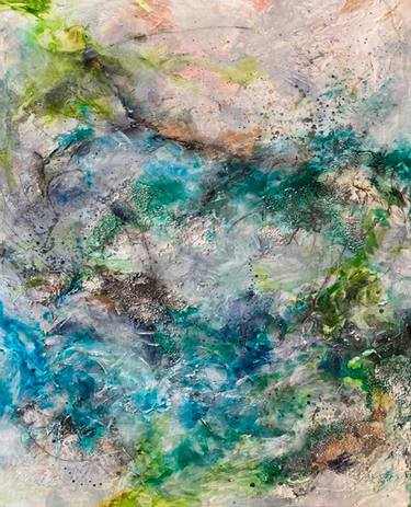 Original Abstract Paintings by Julia DiSano