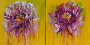 Original Abstract Expressionism Abstract Paintings by fatma tahtalı furrer