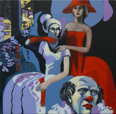 Print of Expressionism Love Paintings by Natalia Stefanova