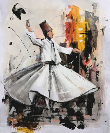 Print of Performing Arts Paintings by Edy Santoso