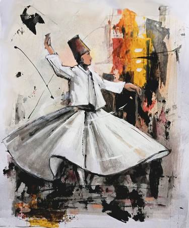 Original Performing Arts Paintings by Edy Santoso