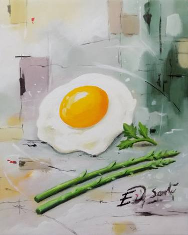 Original Illustration Food Paintings by Edy Santoso
