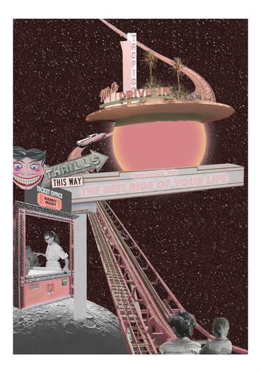 Saatchi Art Artist Fei Alexeli; Collage, “Best Ride of your Life - Limited Edition 13 of 20” #art
