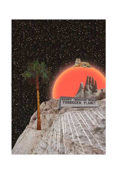 Original Surrealism Fantasy Collage by Fei Alexeli