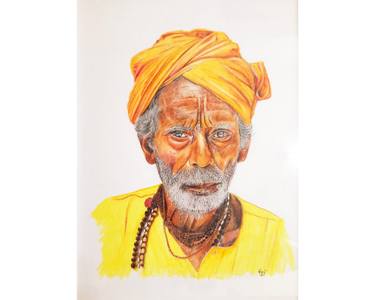 Print of People Paintings by Rajesh Sharma
