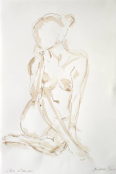 Original Realism Nude Drawings by Michael Price