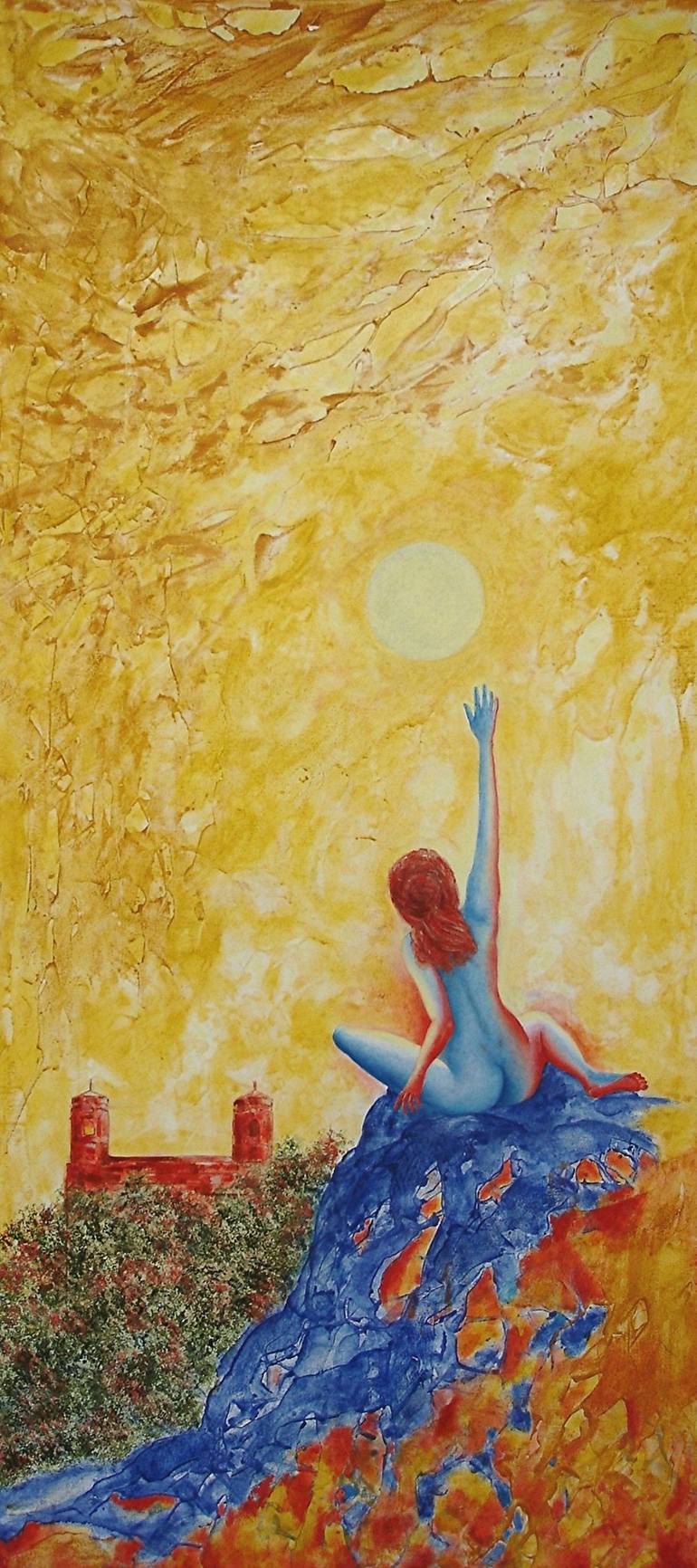 Central Park Venus No. 5, The Sun-Worshipping One Painting by Michael Price  | Saatchi Art