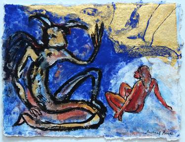 Print of Expressionism Nude Paintings by Michael Price