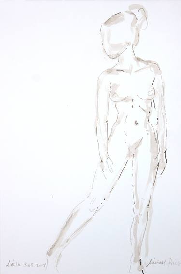 Original Nude Drawings by Michael Price