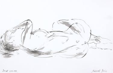 Original Figurative Nude Drawings by Michael Price