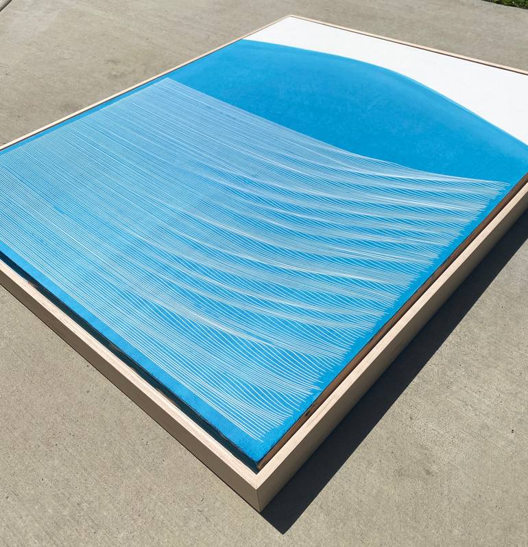 Original Conceptual Abstract Painting by Mark Rebennack