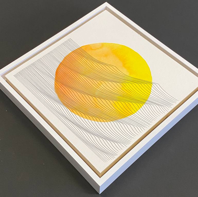 Original Conceptual Abstract Painting by Mark Rebennack