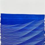 93 Exhales on Blue Sharpie by Mark Rebennack