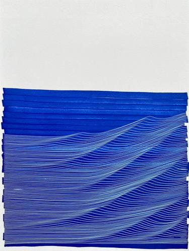 Original Conceptual Abstract Drawing by Mark Rebennack