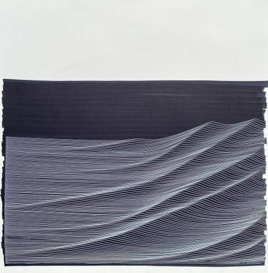 Original Conceptual Abstract Drawing by Mark Rebennack