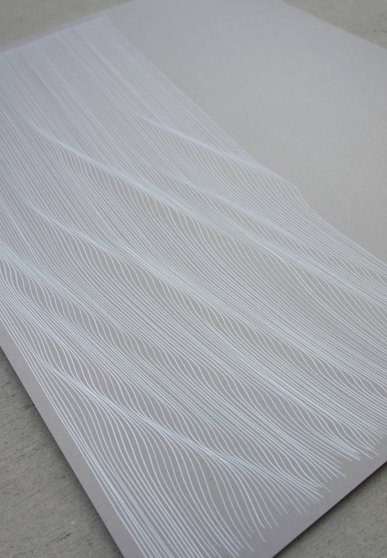 Original Conceptual Abstract Drawing by Mark Rebennack