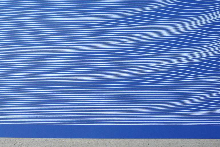 Original Conceptual Abstract Drawing by Mark Rebennack