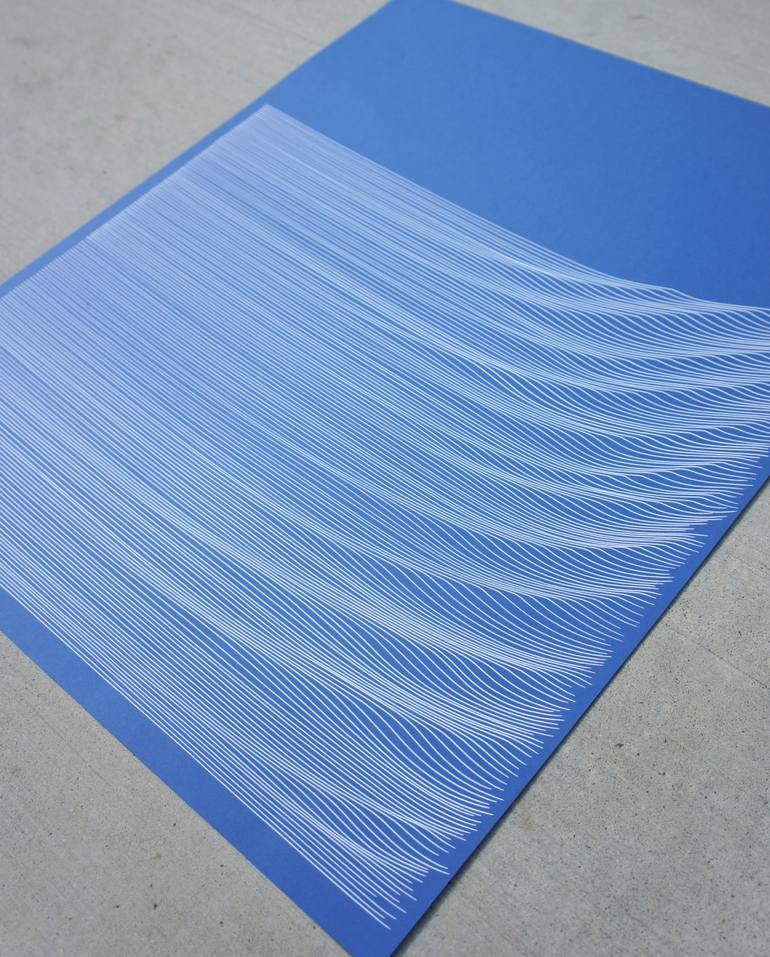 Original Conceptual Abstract Drawing by Mark Rebennack