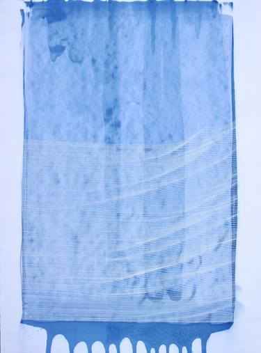164 Exhales in White on Cyanotype 2 thumb