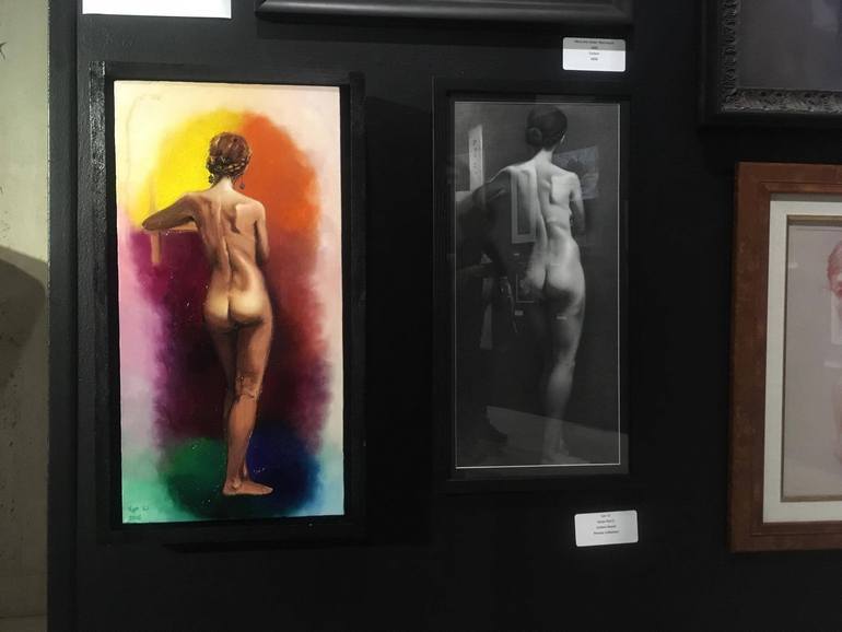 Original Figurative Nude Drawing by Lyn Li