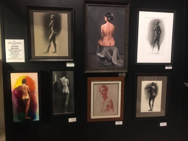 Original Figurative Nude Drawing by Lyn Li