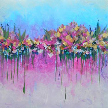 Original Conceptual Floral Paintings by Anika Savage
