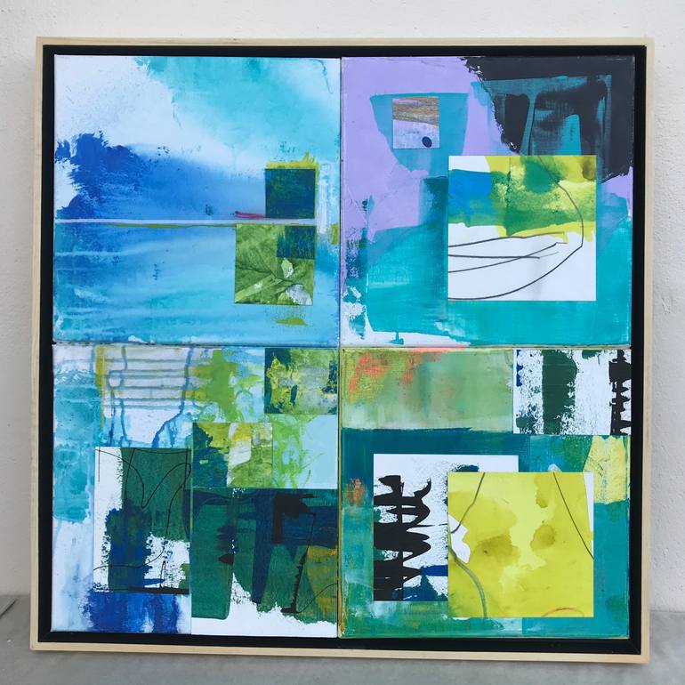 Original Abstract Expressionism Abstract Painting by Anika Savage