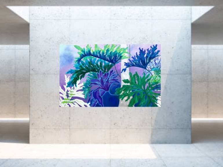 Original Abstract Expressionism Abstract Painting by Anika Savage