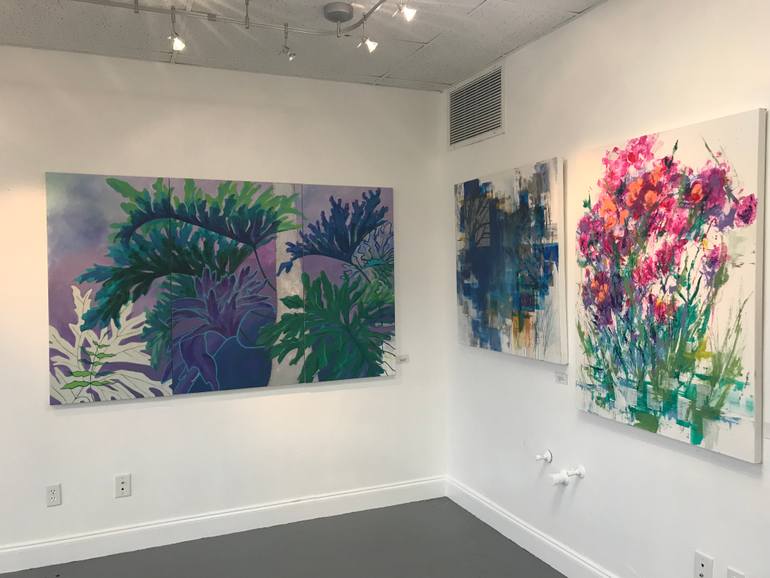 Original Abstract Expressionism Abstract Painting by Anika Savage